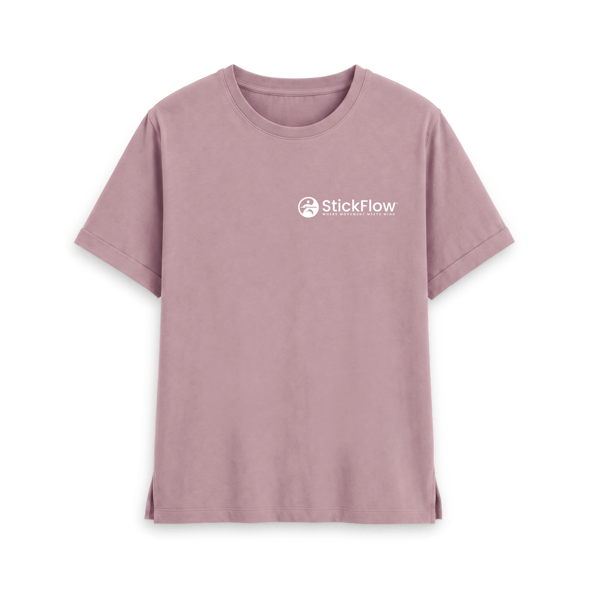 Mauve Printed T-shirt Front