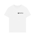 White Printed T-shirt Front