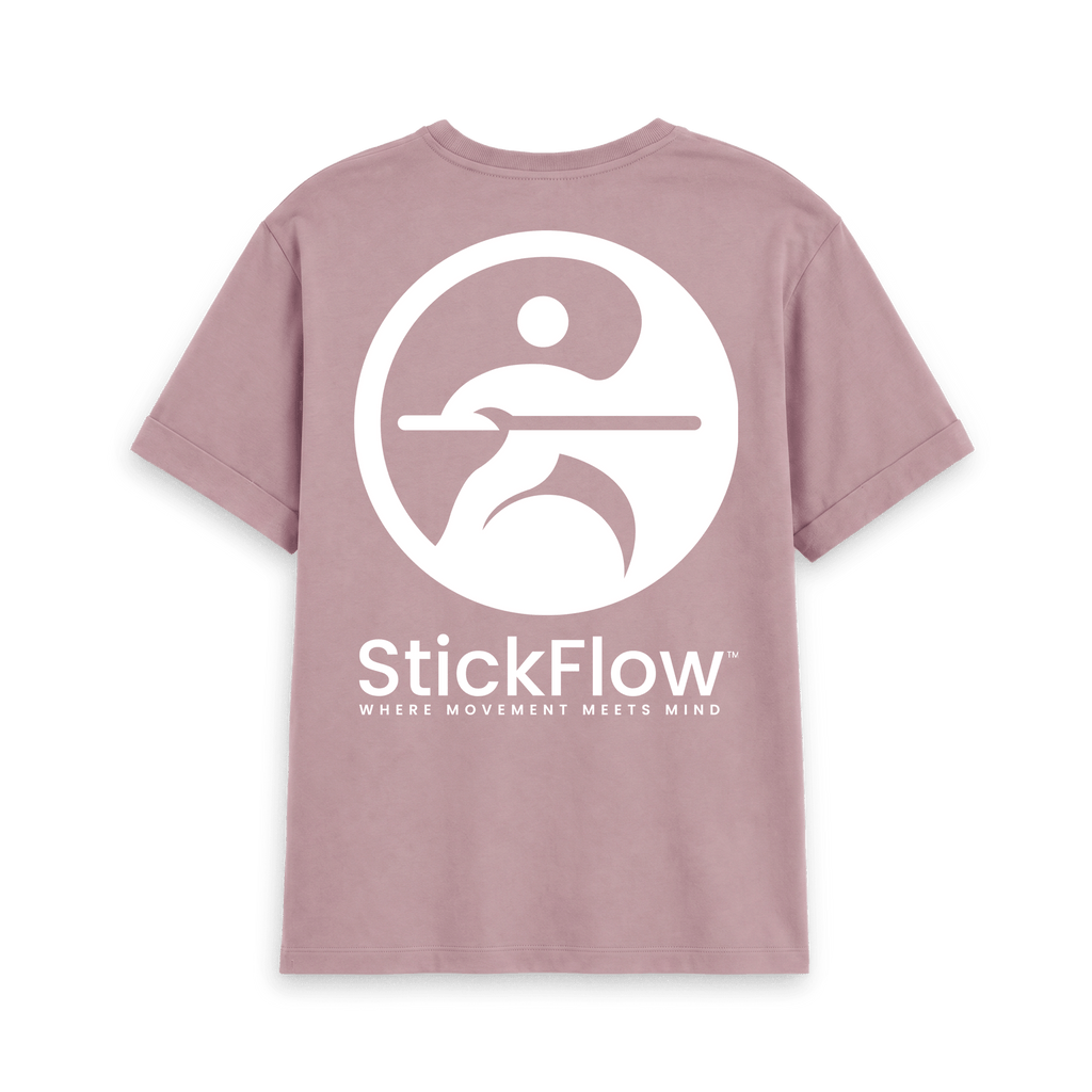 Mauve Printed T-shirt Back