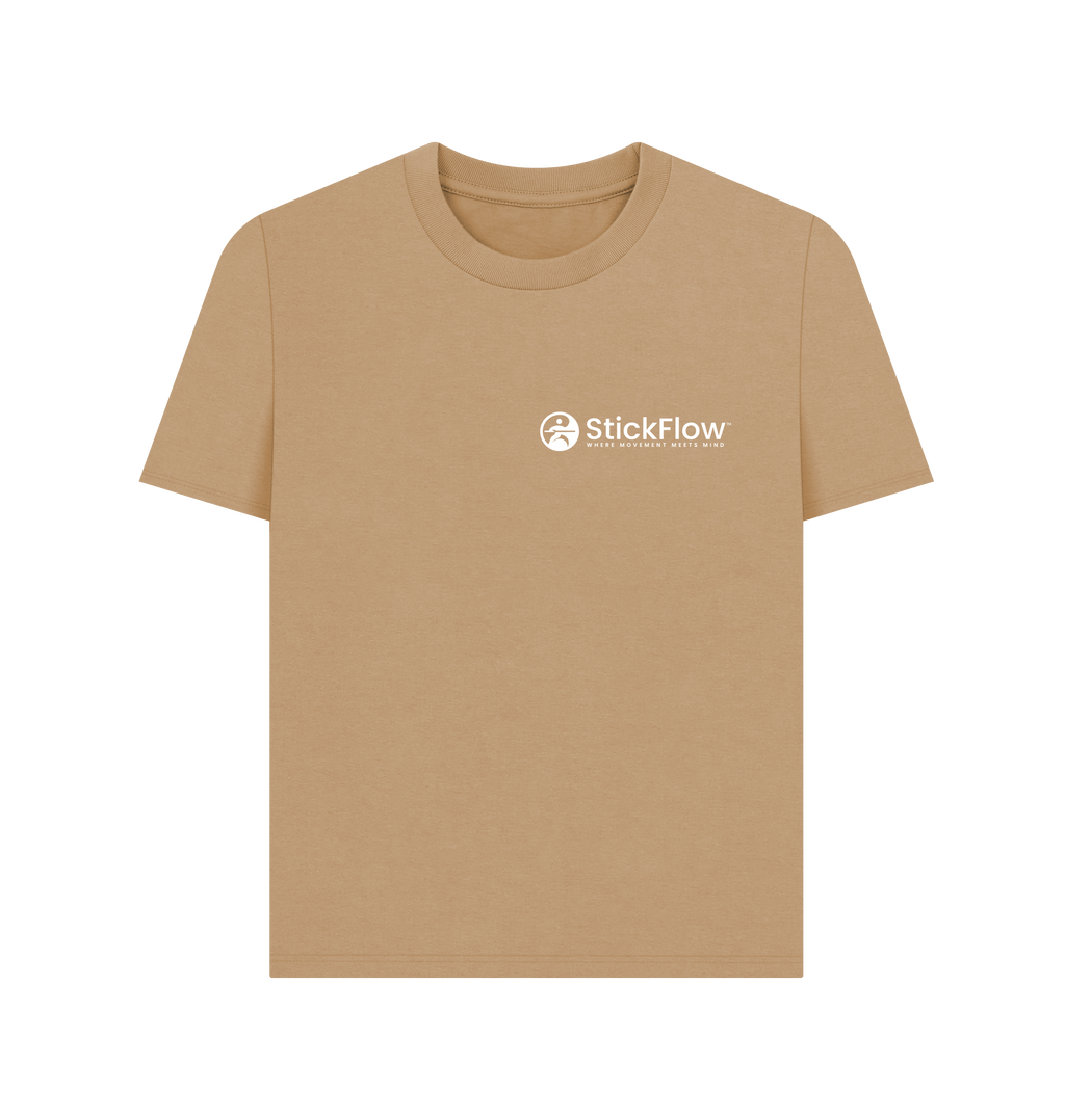 Sand Printed T-shirt Front