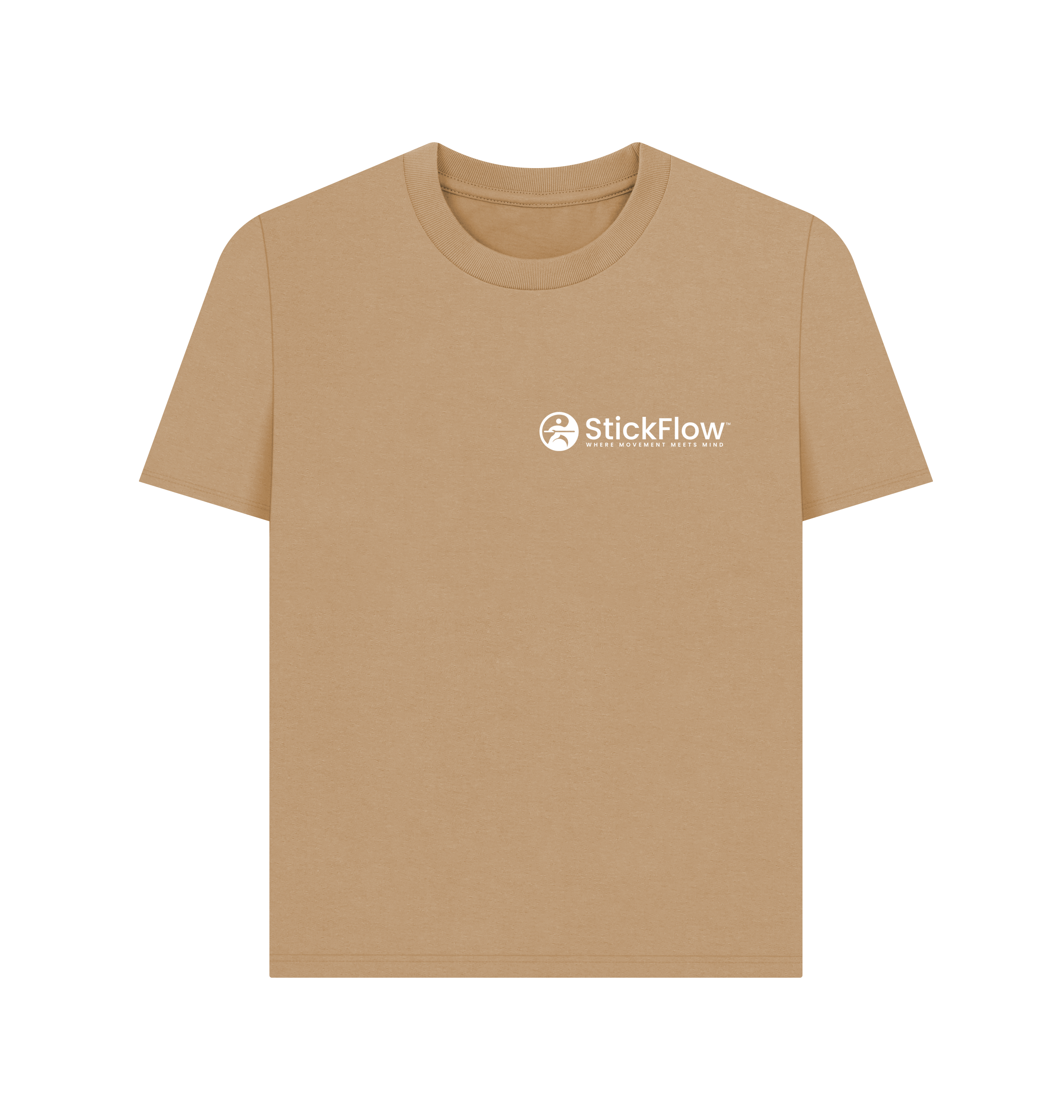 Sand Printed T-shirt Front