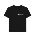 Black Printed T-shirt Front