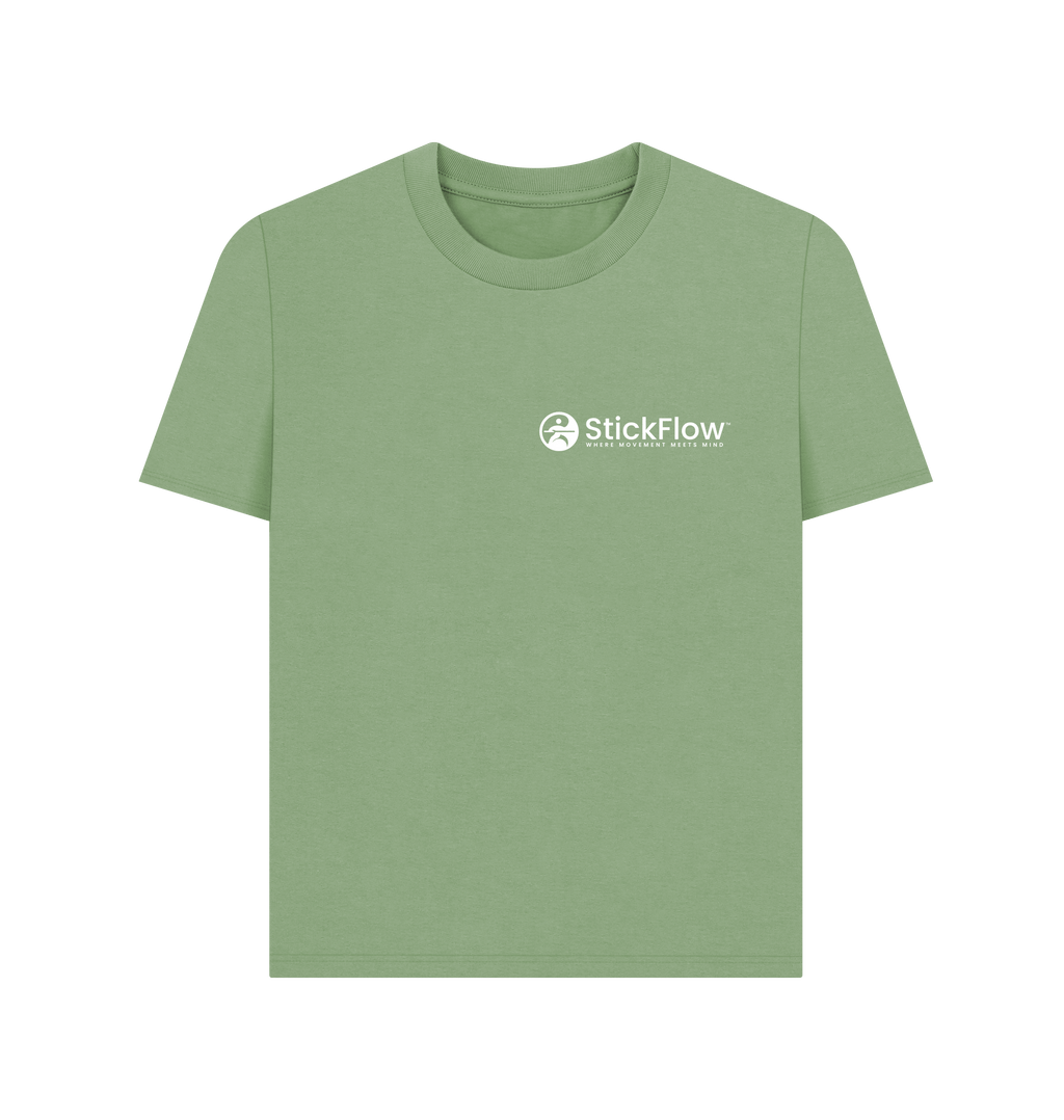 Sage Printed T-shirt Front