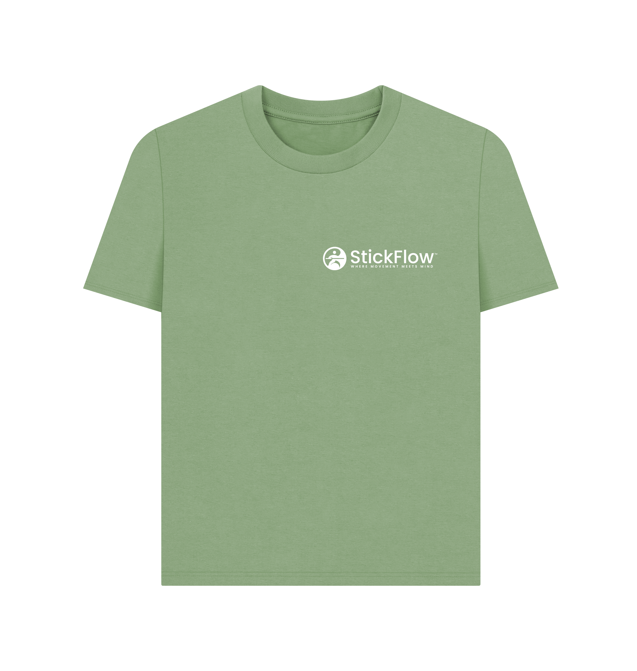 Sage Printed T-shirt Front