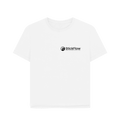 White Printed T-shirt Front