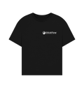 Black Printed T-shirt Front