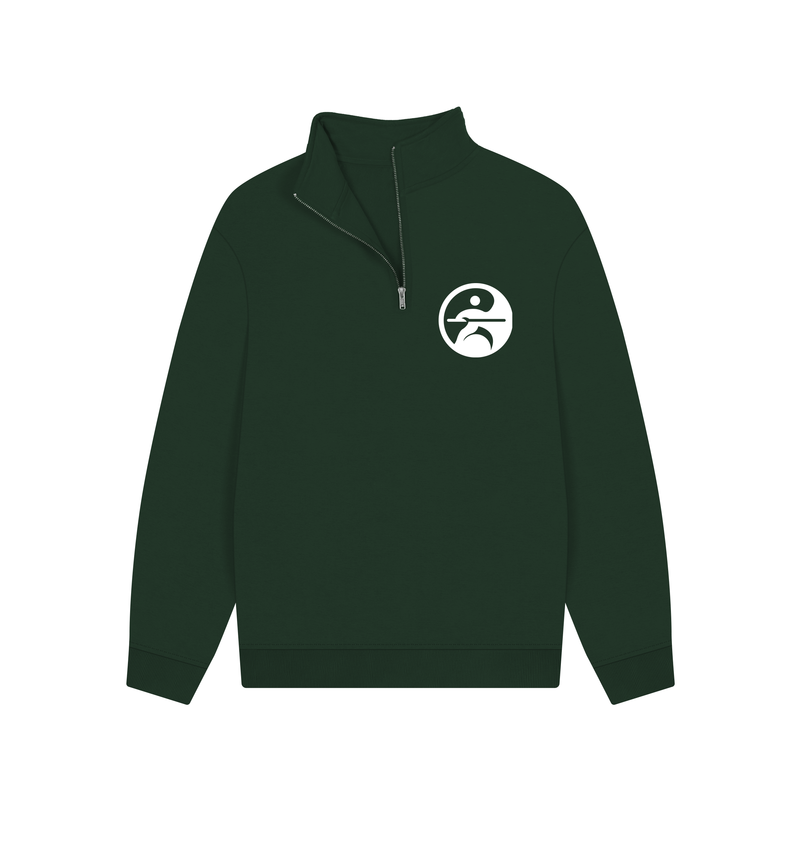 Evergreen Printed Sweater Front