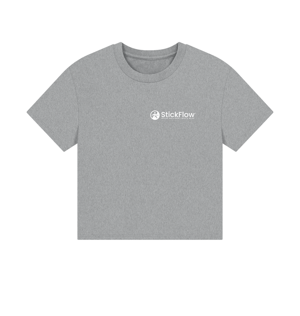 Athletic Grey Printed T-shirt Front