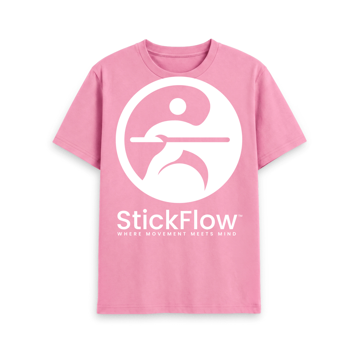 Rose Pink Printed T-shirt Back