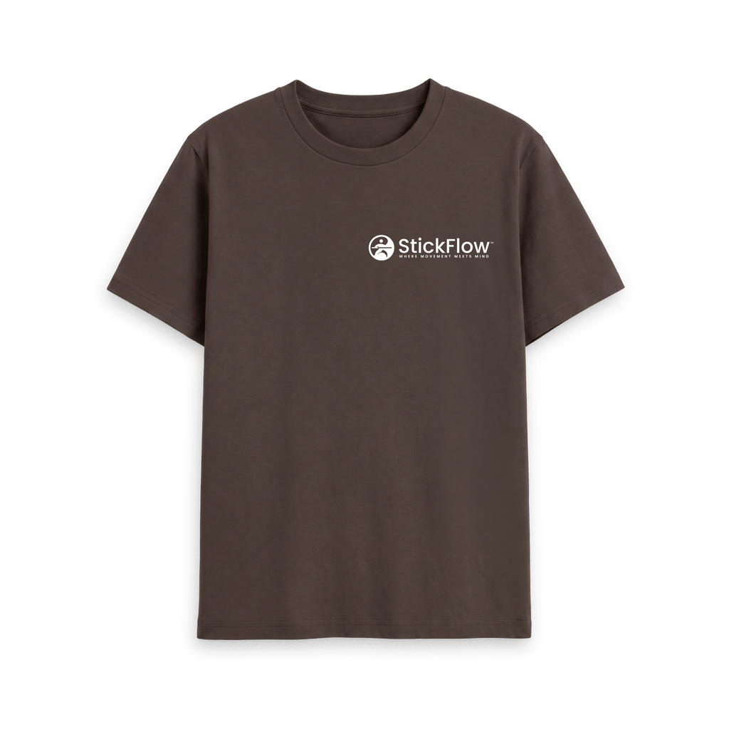 Chocolate Printed T-shirt Front