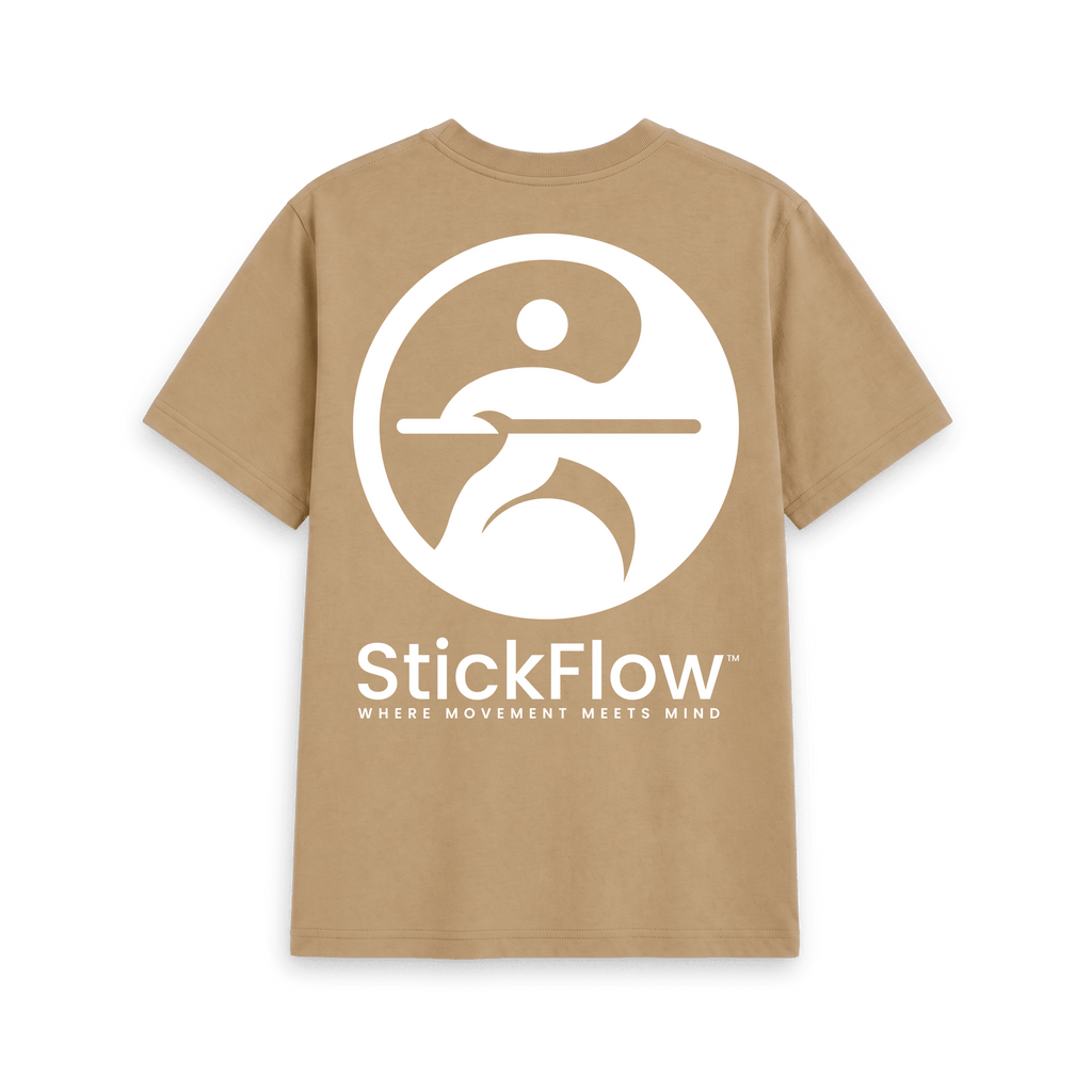 Sand Printed T-shirt Back