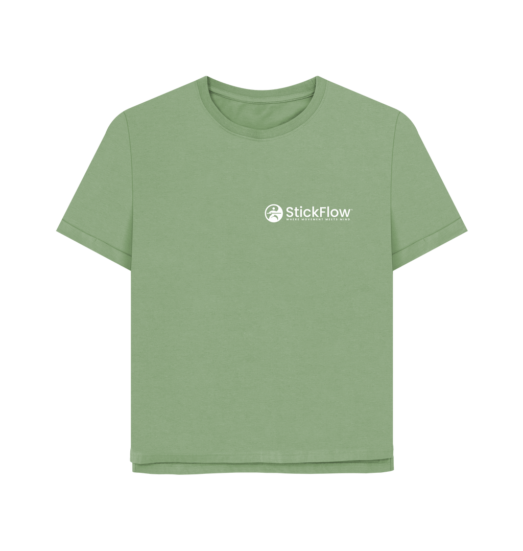Sage Printed T-shirt Front