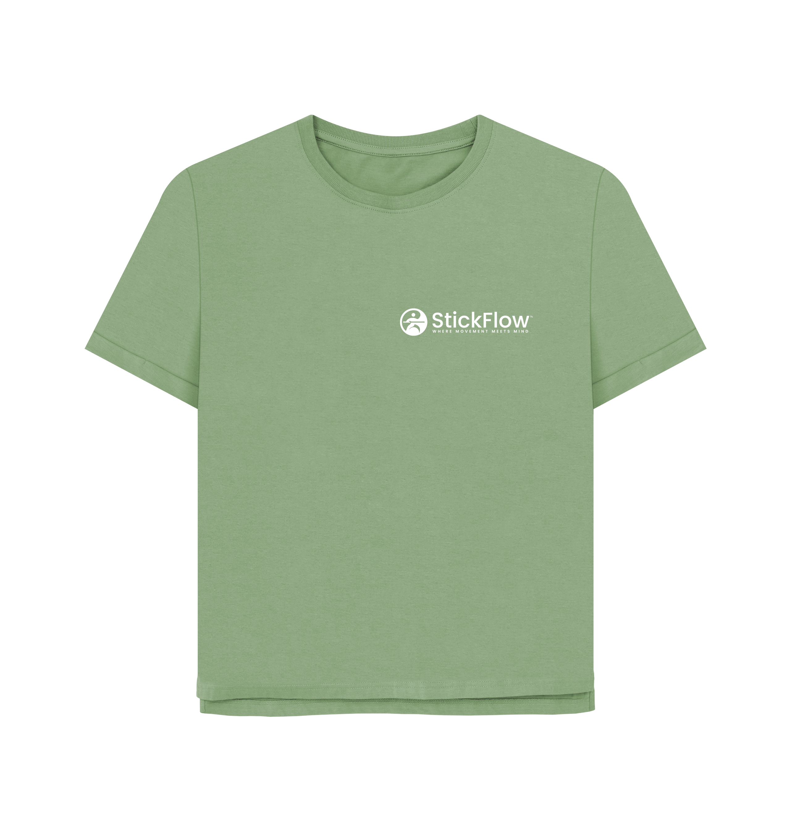 Sage Printed T-shirt Front