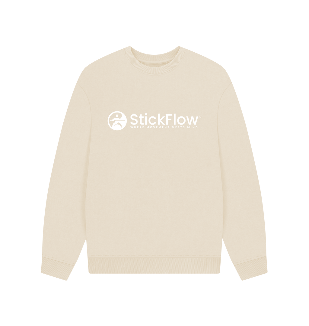 Oat Printed Sweater Front
