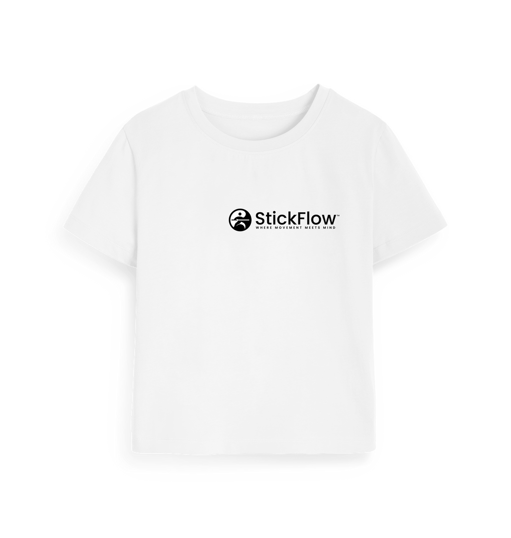 White Printed T-shirt Front