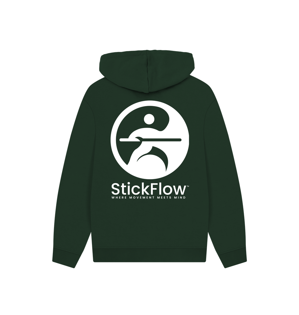 Evergreen Printed Hoody Back