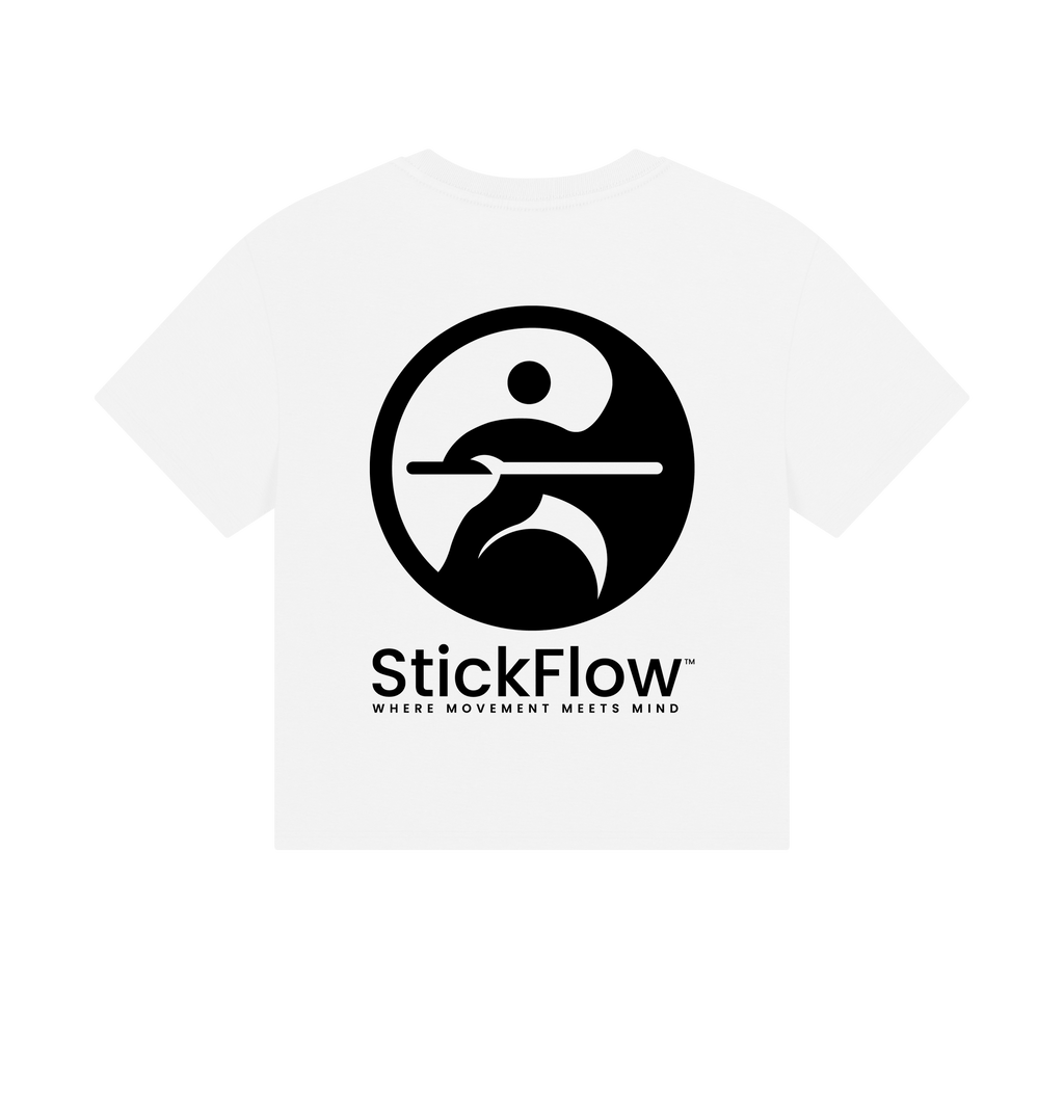 White Printed T-shirt Back
