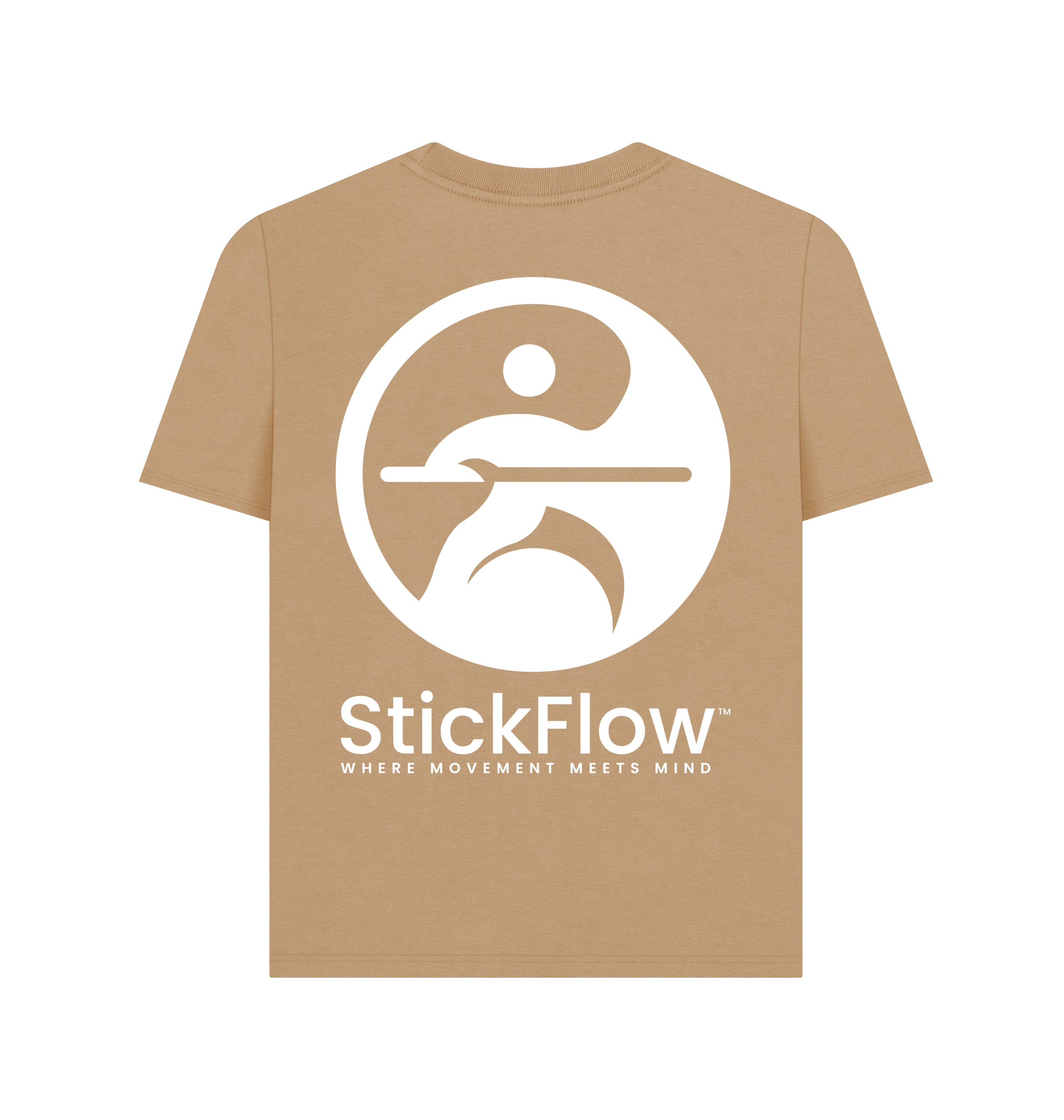 Sand Printed T-shirt Back