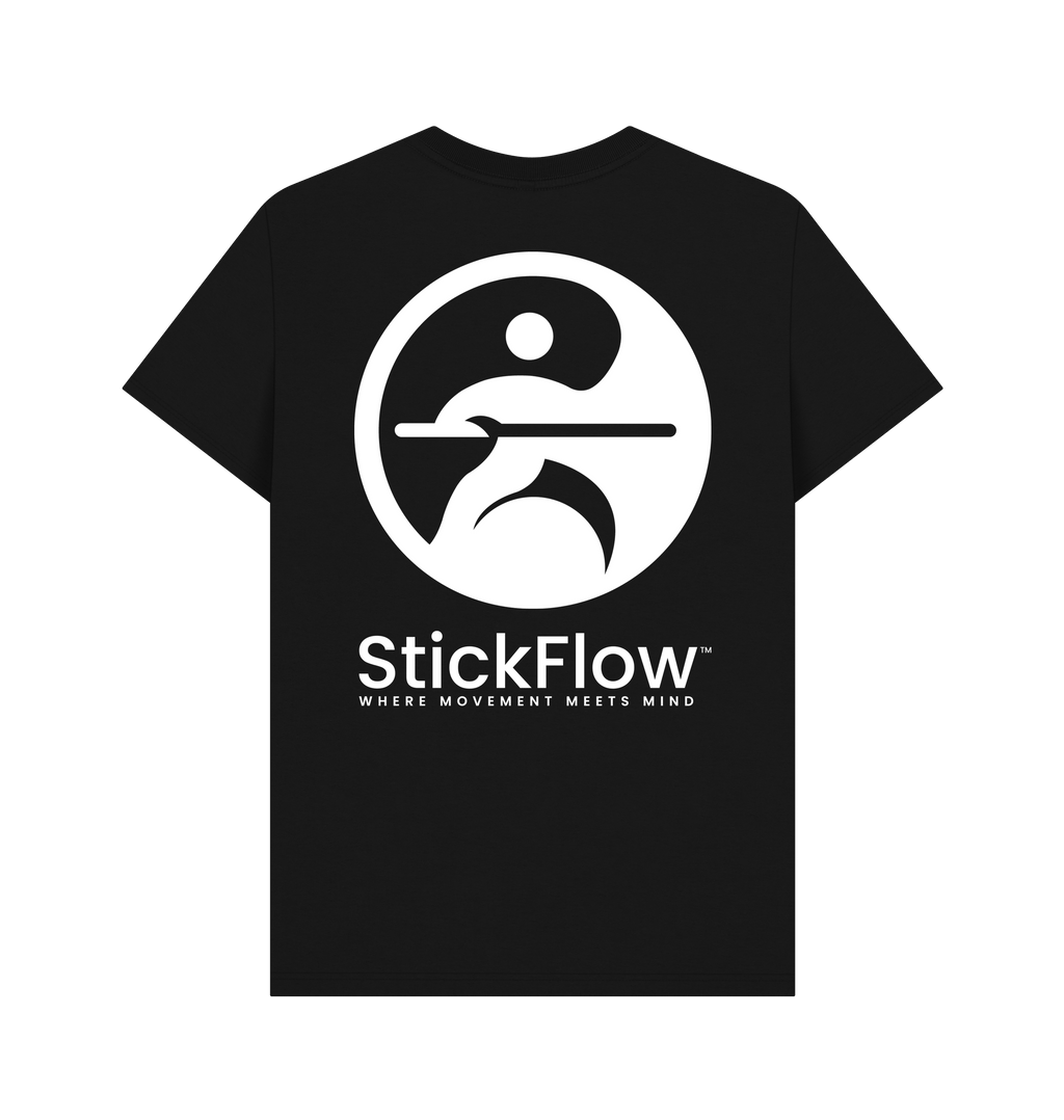 Black Printed T-shirt Back