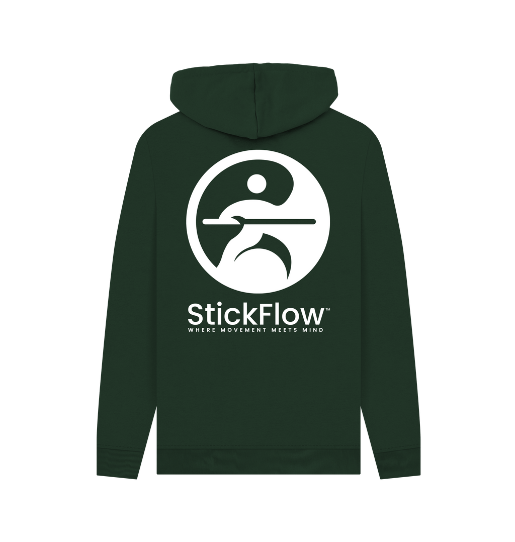 Evergreen Printed Hoody Back