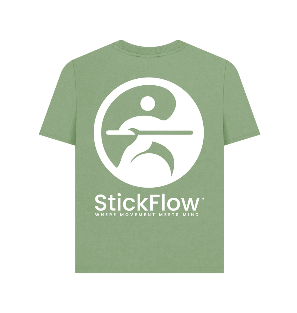 Sage Printed T-shirt Back