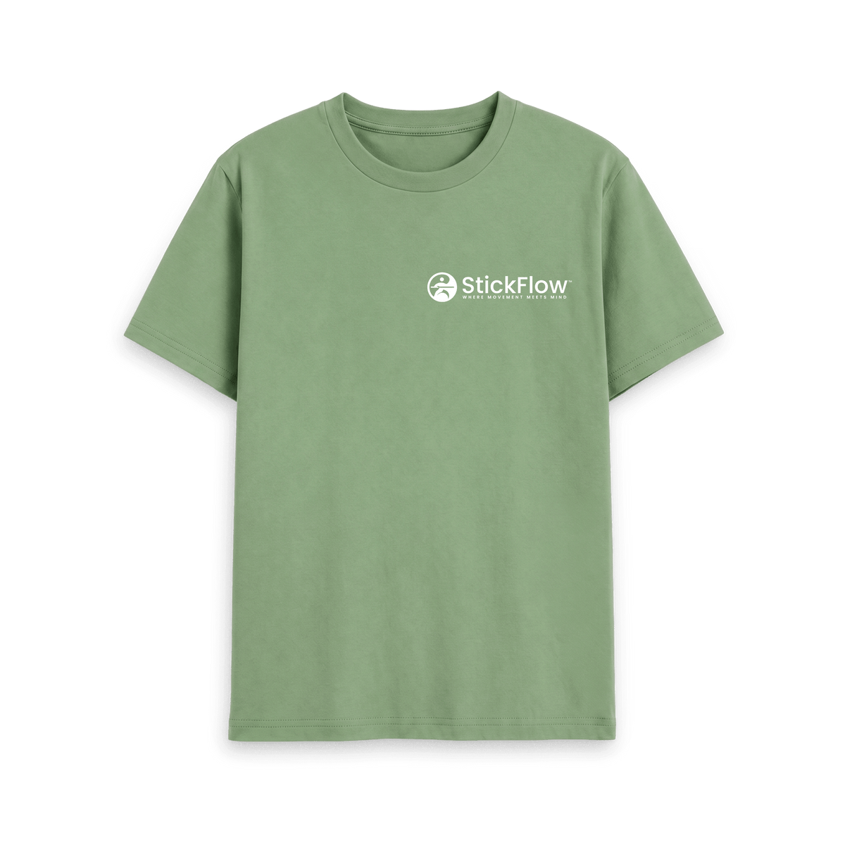 Sage Printed T-shirt Front
