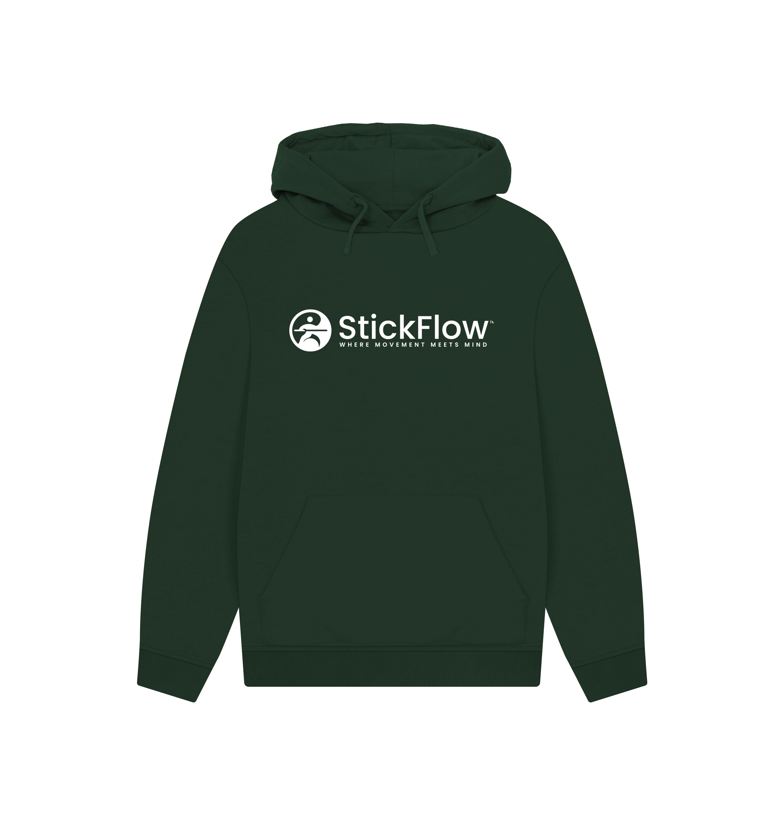 Evergreen Printed Hoody Front