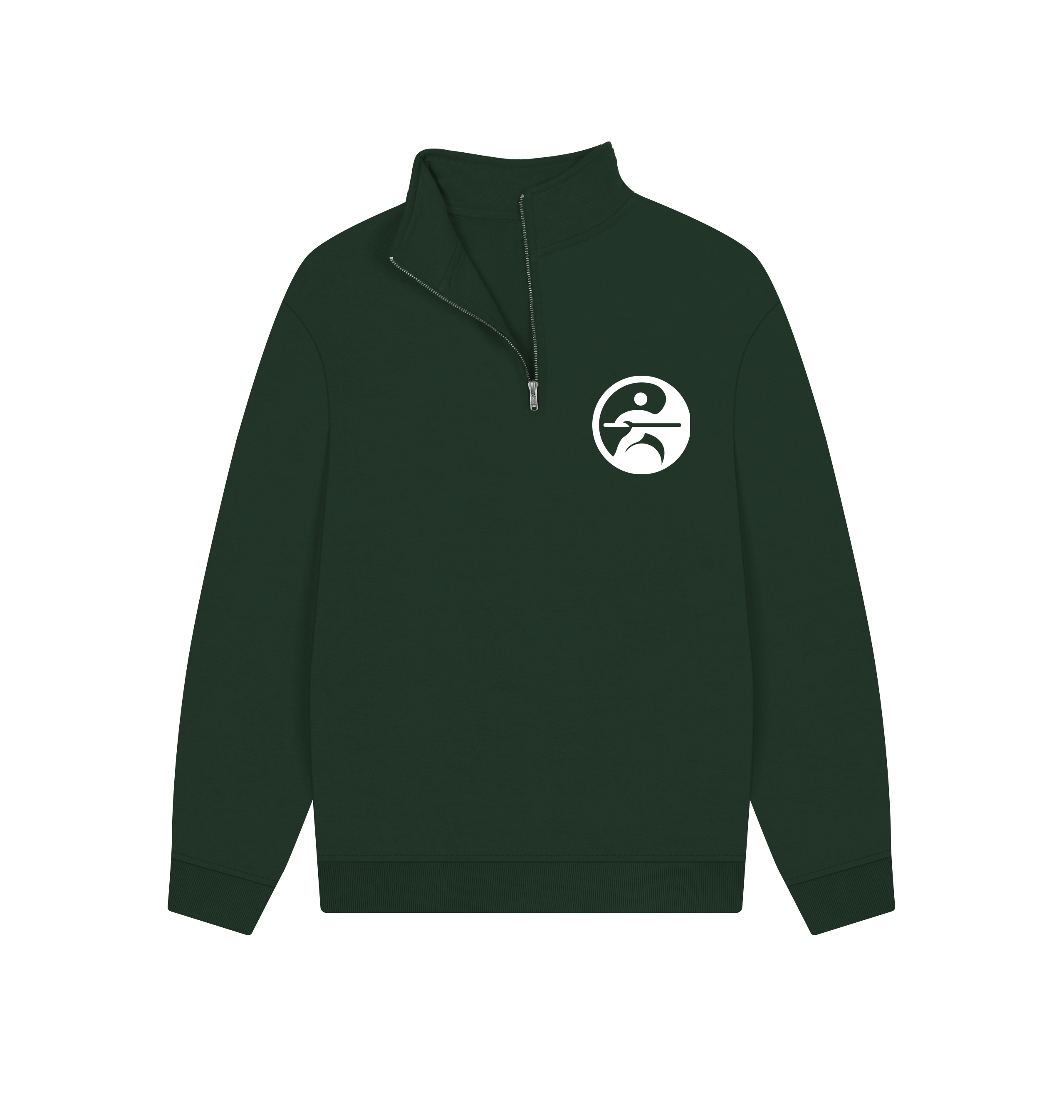 Evergreen Printed Sweater Front