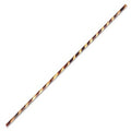Bo Staff Rattan Burnt Spiral Pattern 5ft ( 60" )