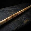 Bo Staff White Oak Carved Dragon 72" (6ft)