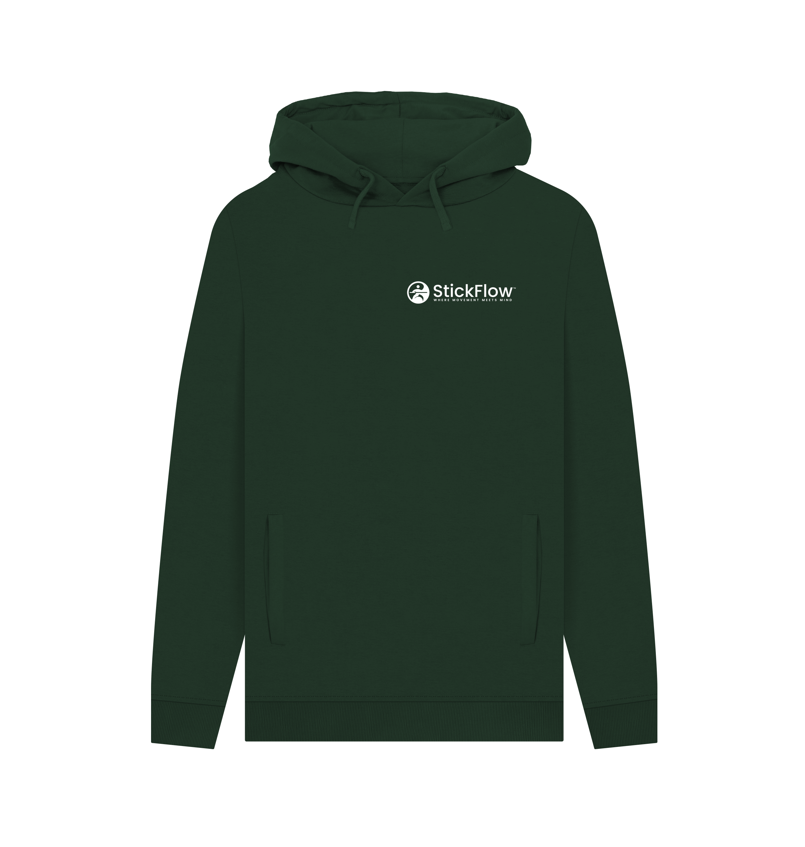 Evergreen Printed Hoody Front