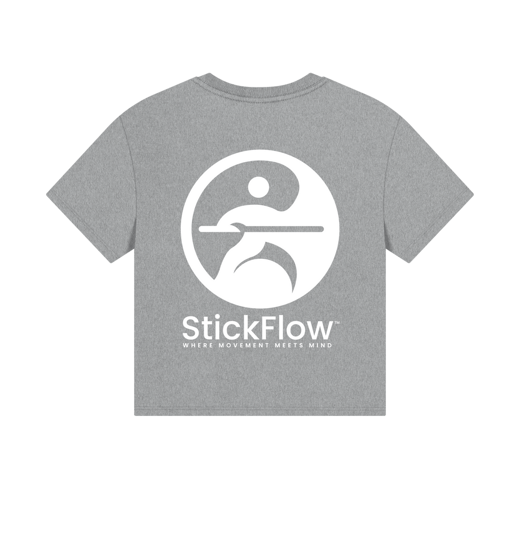Athletic Grey Printed T-shirt Back