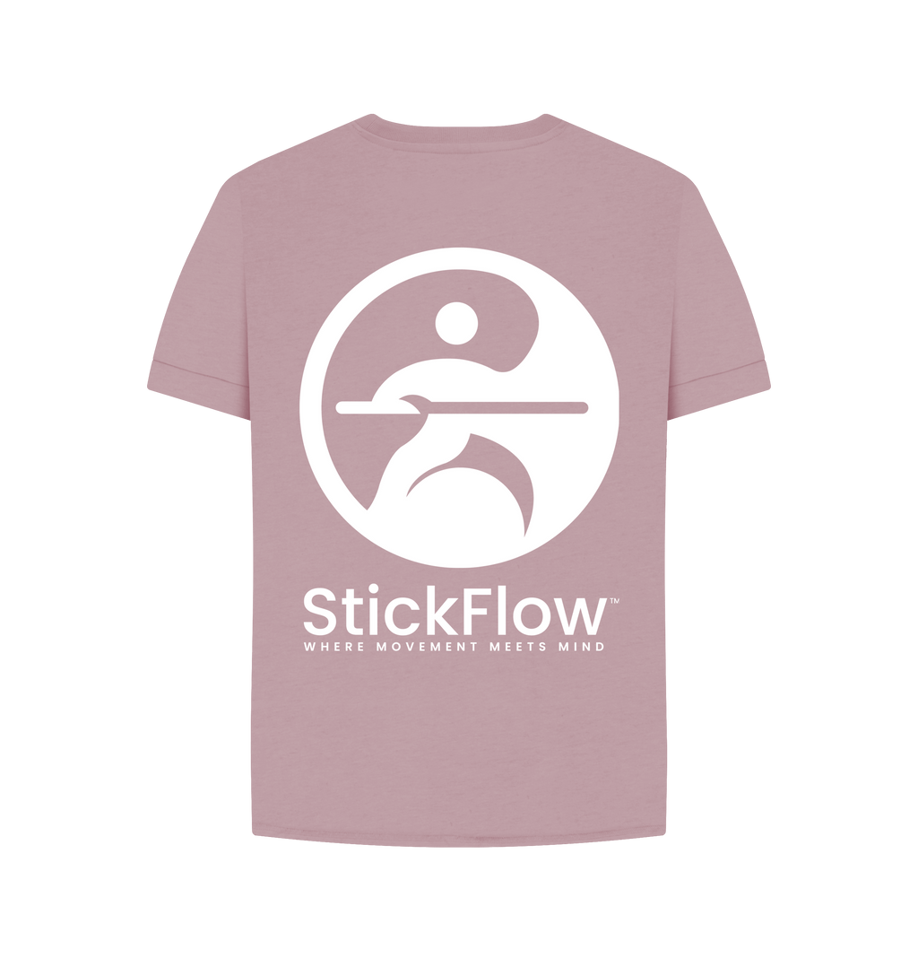 Mauve Printed T-shirt Back