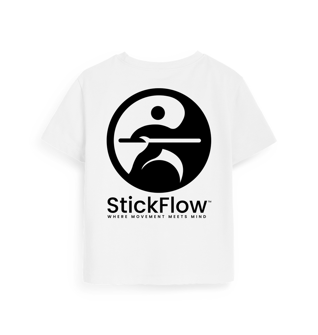 White Printed T-shirt Back