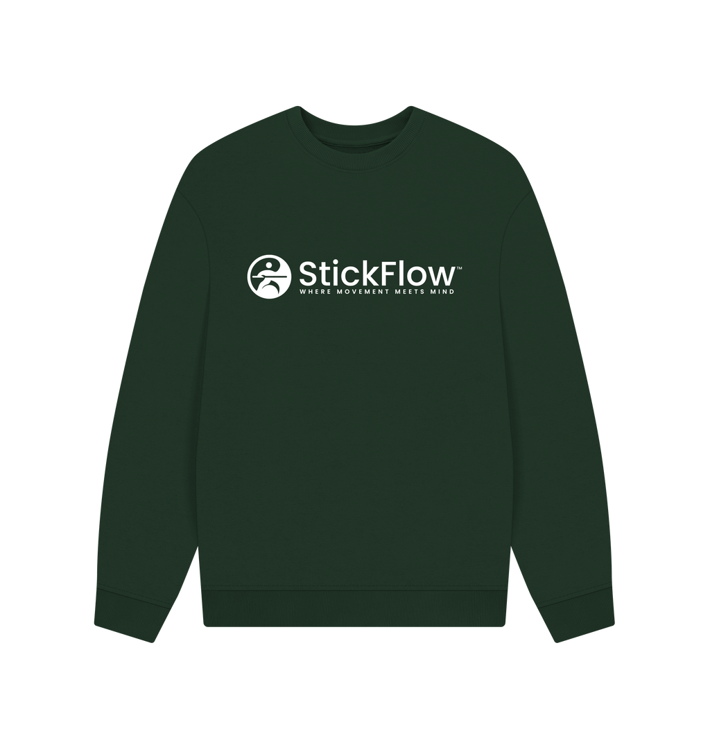 Evergreen Printed Sweater Front