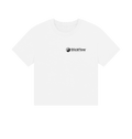 White Printed T-shirt Front