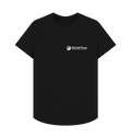 Black Printed T-shirt Front