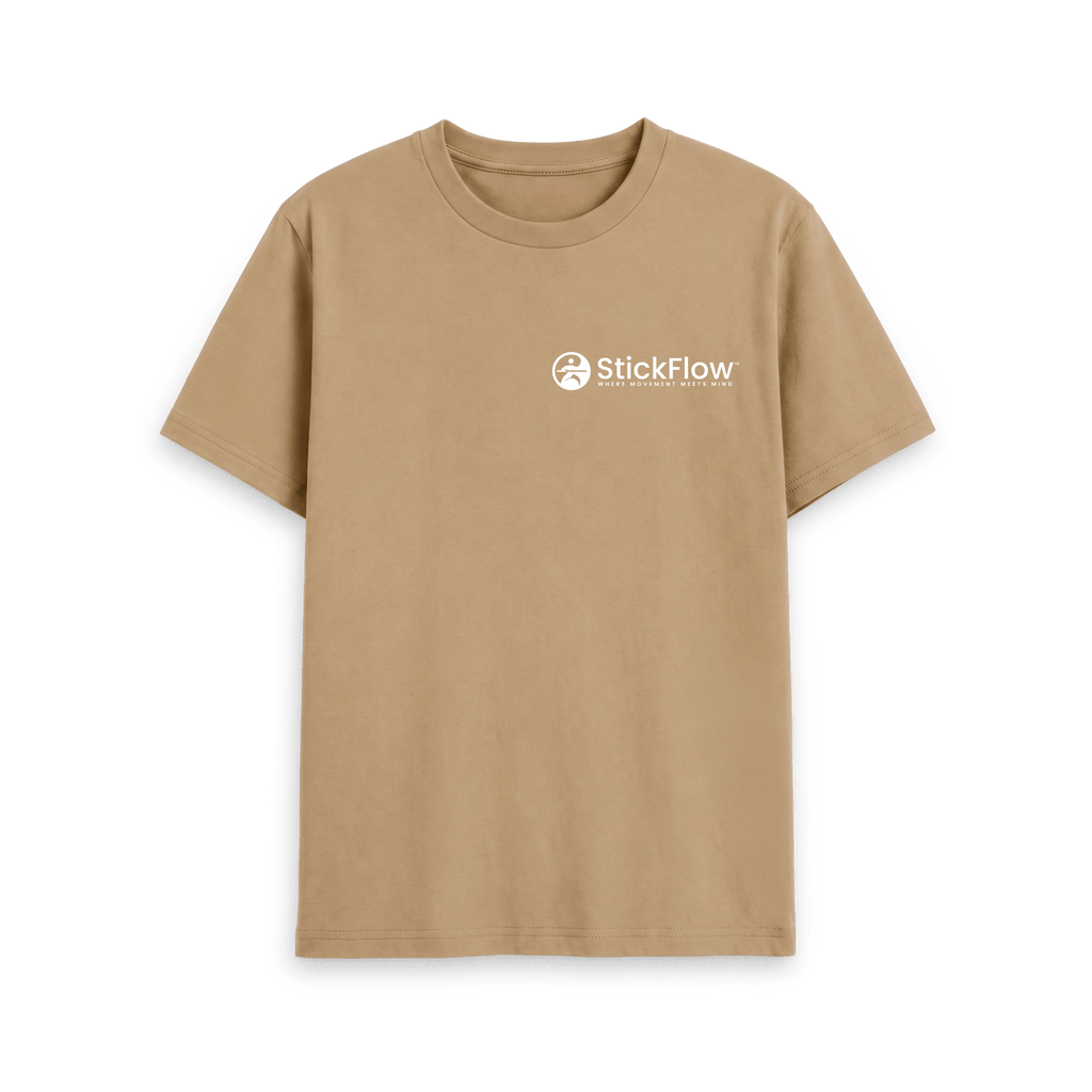 Sand Printed T-shirt Front