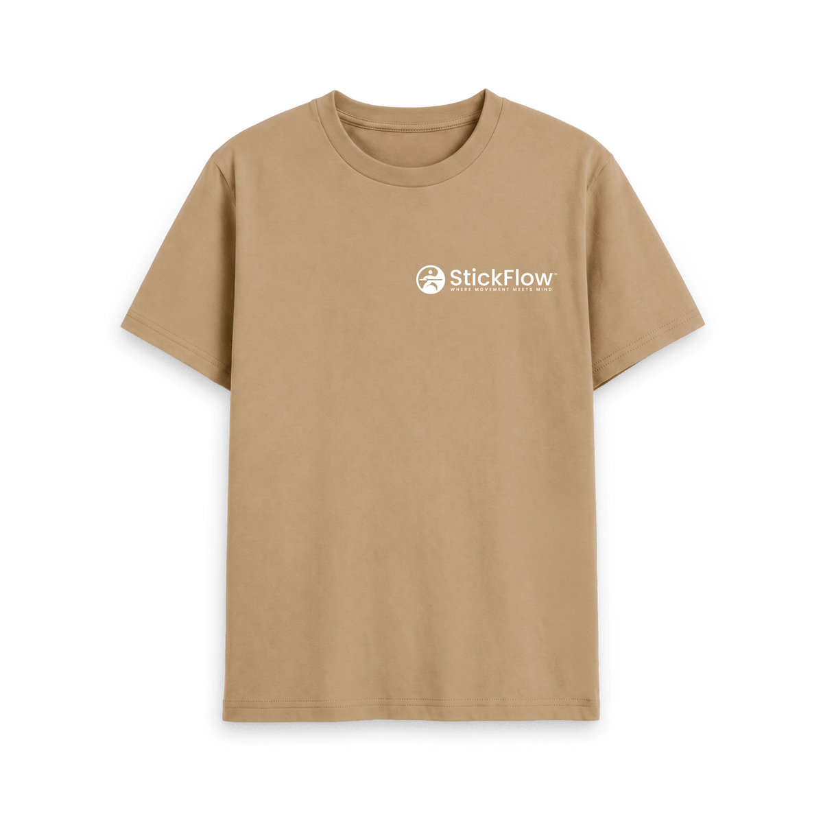 Sand Printed T-shirt Front