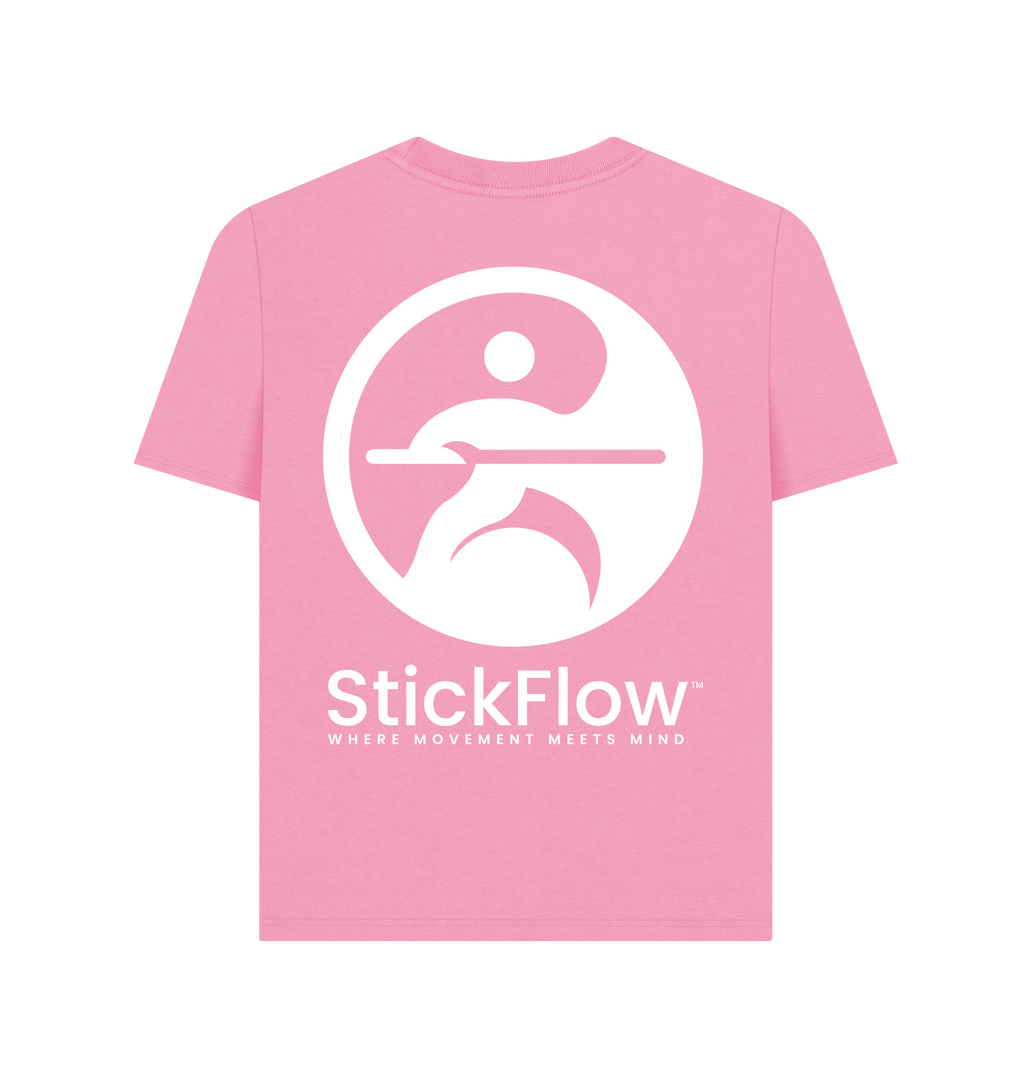 Rose Pink Printed T-shirt Back