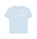 Sky Blue Printed T-shirt Front