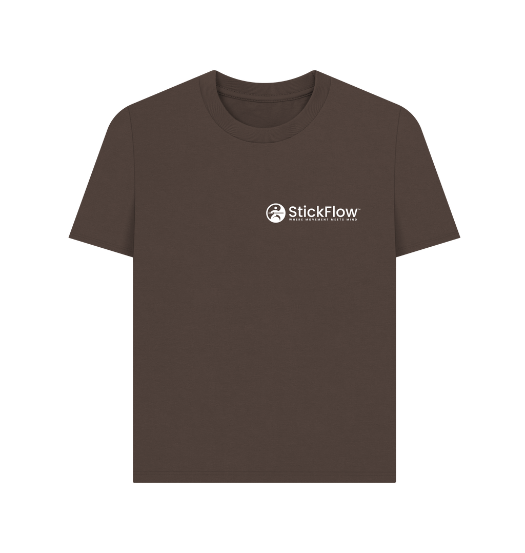 Chocolate Printed T-shirt Front