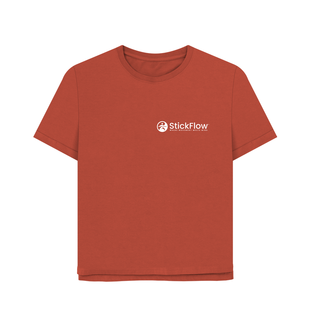 Rust Printed T-shirt Front