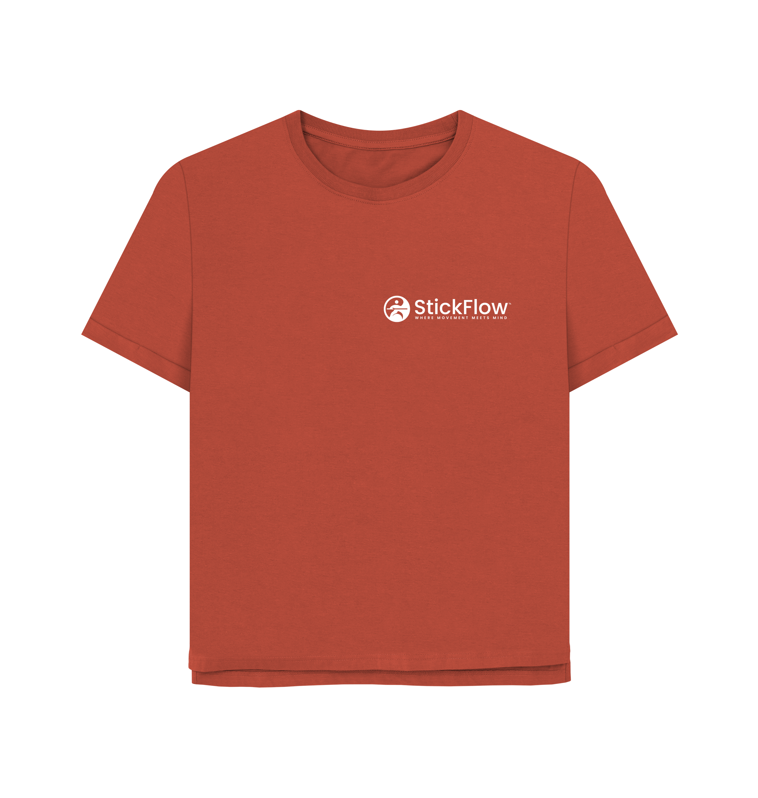 Rust Printed T-shirt Front