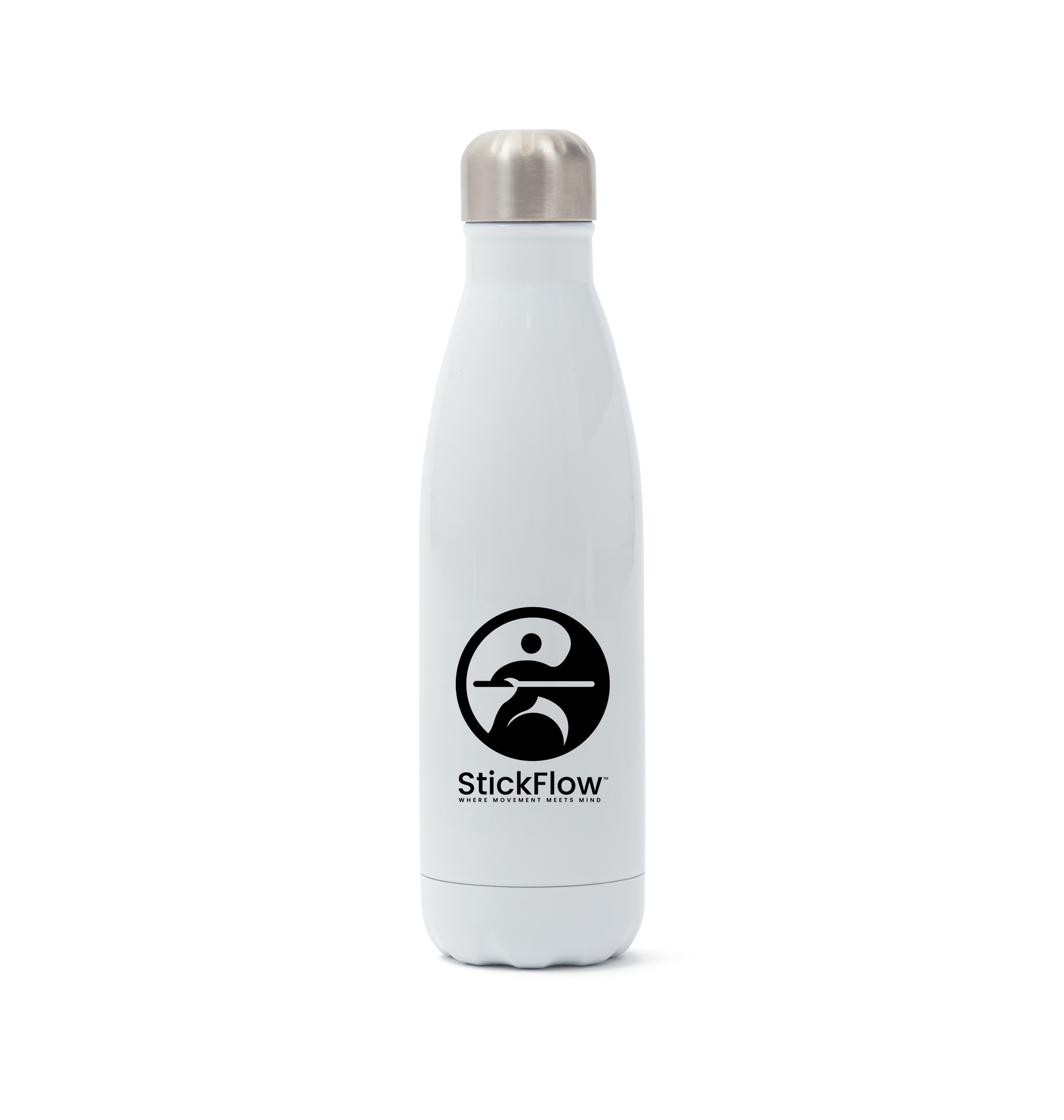 White Water Bottle Front