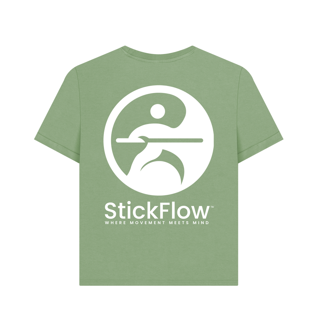 Sage Printed T-shirt Back